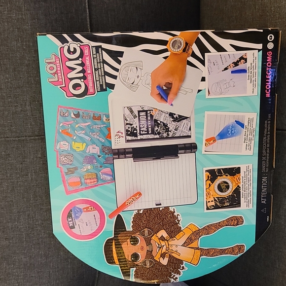 LOL Surprise Da Boss OMG Fashion Journal Real Watch Unlocks Journal Brand New - Picture 2 of 2